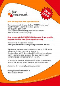 Prijsvraag flyer